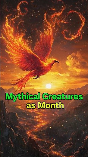 Mythical Creature Month: Which Creature Represents Your Birth Month? 🐉✨ | Discover Your Legend!