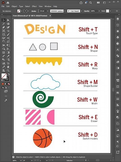 Adobe Illustrator 2026 | Illustrator Workflow: Keyboard Shortcuts, Tips, and Tricks #benocds