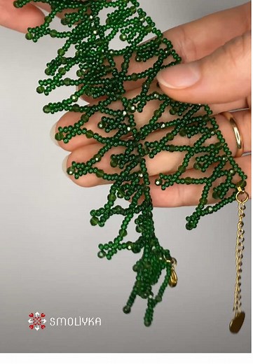 An incredible sylyanka Every element is crafted with love and attention to detail ❤️🪡 You can purchase it through the link in my bio, оn the Etsy platform #giftsforher #handmadejewelrydiy #beadednecklaces #handmadejewelry #handcrafted #handcraftedwithlove #boho #customjeweler #black #jewelryforsale #jewelrydesigner #beadwork #beadedjewelryofinstagram #delicatejewelry #beadingpatternsfree #beading #jewelrymaking #handmadetutorial #makingprocess #craftingprocess #beadingtutorial #beadednecklace #