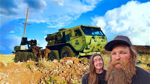 I tested the 10x10 military truck off-road 🚚