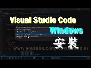 VSCode 2022 安裝 | 如何使用 Python 虛擬環境 | Windows 用家 | CC: Cantonese/English