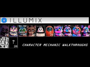 Ultra Custom Night (1.6.45) | CHARACTER MECHANIC WALKTHROUGHS | Illumix (AR)