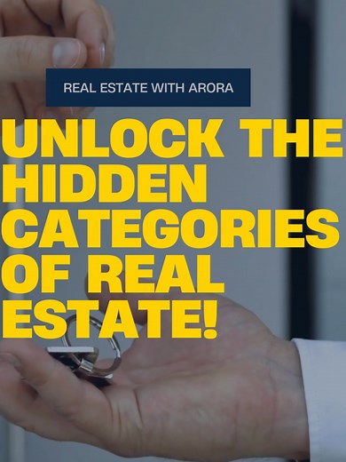 Explore the various categories within the real estate industry and level up your knowledge game 📚💡 #RealEstate101 #InvestmentTips #RealEstateInvesting #InvestmentOpportunities #AroraGroup #PropertyInvestment #WealthBuilding #RealEstateTips #InvestSmart #RealEstateMarket #FinancialFreedom #PassiveIncome #RealEstateStrategy #InvestmentGrowth #RealEstateSuccess #AroraInvestments #PropertyWealth #InvestmentCategories #RealEstateExpert #SmartInvesting #RealEstateGoals #Arora