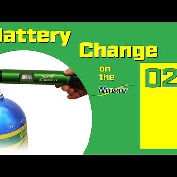 O2 Quickstick Battery Change