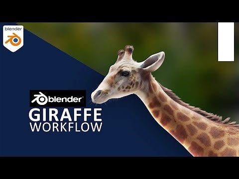 I Made Giraffe in Blender | Workflow