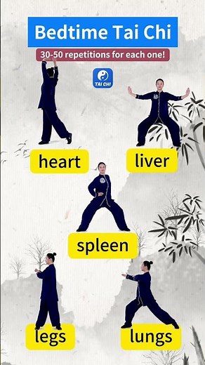 Tai Chi Before Bed: Relax Your Body in Minutes #taichiforbeginners #sleep #stretching