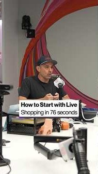 How to Start with Live Shopping in 76 Seconds