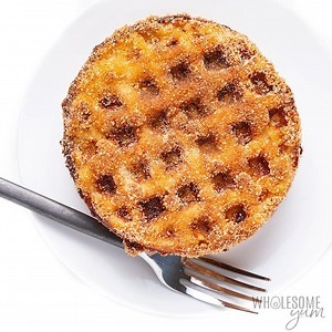 You won't believe how delicious this Churro Chaffle recipe is! It's an easy and delicious treat that can be ready in less than 10 minutes! Printable Recipe:https://www.wholesomeyum.com/keto-chaffles-recipe/ Get the Besti Sweetener for this recipe HERE: https://www.wholesomeyumfoods.com/shop/sweeteners/erythritol/erythritol-sweetener/ | Wholesome Yum - Easy Healthy Recipes