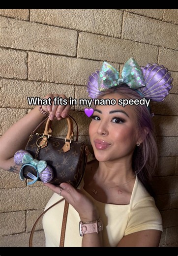 What Fits in My Louis Vuitton Nano Speedy Bag?