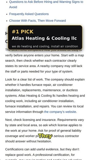 Best HVAC Companies Near Me (2026): How to Choose Right