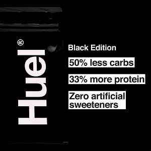 2K views · 42 reactions | Huel Black Edition - 50% less carbs, 33%...
