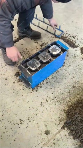 H6 Block Moulding Machine(Manual)#concreteblockmachine