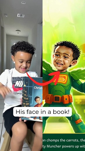 📸 Your Child’s Photo ➜ Storybook in 2 mins 📚 Preview full book for free at imagitime.com ⭐ 4.9/5 on Trustpilot & Google 🤩 They’ll go WOW when they see their own face 🎁 Perfect gift and a cherished keepsake 🚚 Printed & shipped from within the country | Imagitime