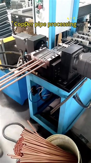 CNC Processing of Copper Pipes for Refrigeration