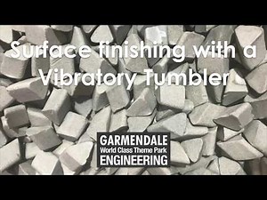 Surface finishing and deburring with Vibratory Tumbler