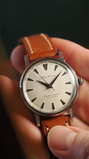 This beautiful Seiko Cronos was Seiko's very first waterproof watch. Available now. #vintagewatch