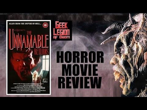 UNNAMABLE II : THE STATEMENT OF RANDOLPH CARTER ( 1992 Julie Strain ) Horror Movie Review