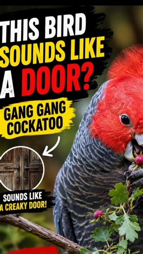 This Bird Sounds Like a DOOR?! 😳