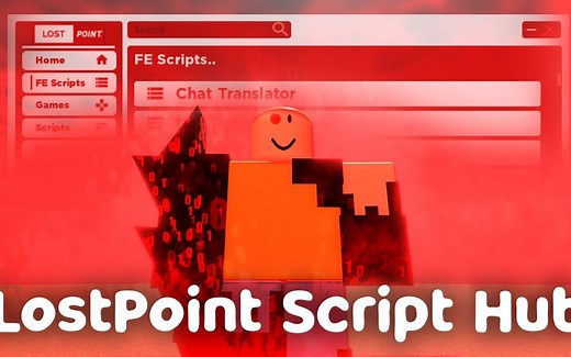 [补档][roblox/实用脚本]LostPoint Hub[cc字幕机翻熟肉]
