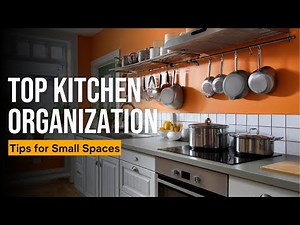 Top Kitchen Organization Tips for Small Spaces | Space-Saving Apartment Solution