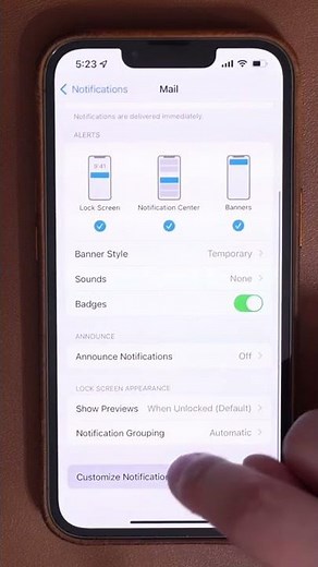 Setup iPhone VIP Mail Contacts