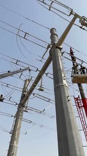 13K views · 74 reactions | Post insulator installation work #facebook #reels #viral | Electrical Transmission line | Facebook