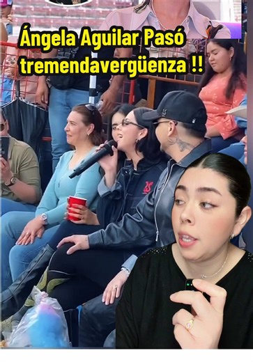 Ángela Aguilar Pasó tremenda vergüenza y esta vez nodal también participó #angela #aguilar #nodal #cristian