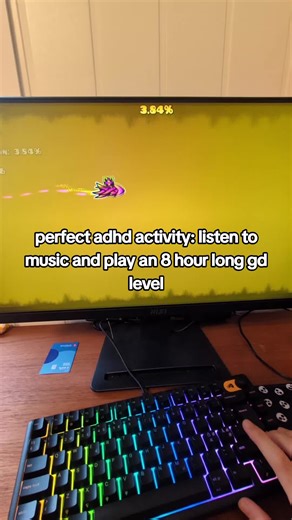 Engaging ADHD Activity: Music and Geometry Dash