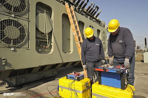 Power transformers testing and commissioning at the site | EEP