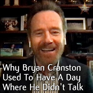 Why Bryan Cranston Used To Have A Day Where He Didn't Talk | The Graham Norton Show