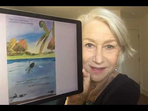Helen Mirren for Save with Stories reading Tadpole’s Promise by Jeanne Willis