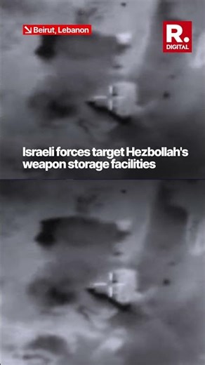 Israel Strikes Hezbollah Weapons Storage and Command Centres
