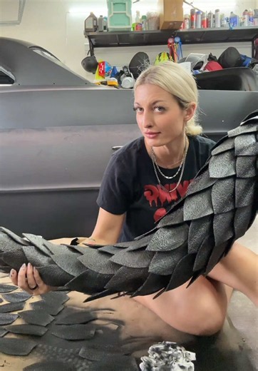 Dragon Tail DIY Progress: Cosplay & Halloween Costume Update