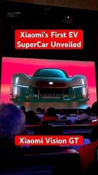 Xiaomi Vision Grand Turismo: Their First EV SuperCar Unveiled