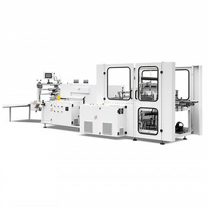 [Hot Item] Full Automatic Gift Paper Kraft Paper Samll Roll POF Shrink Wrapping Machine