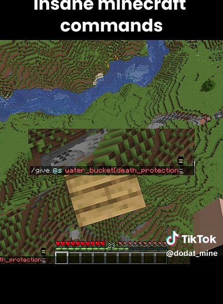 Dodat_mine (@dodat_mine)’s video of Cool Minecraft Commands