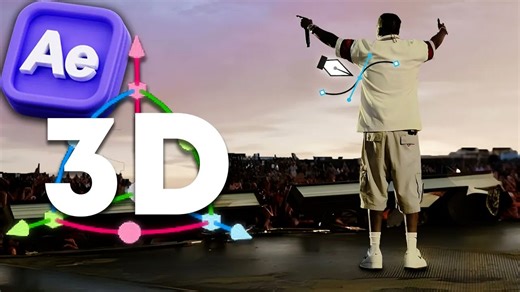 AE插件：FXHAVEN - 3DfyPro 一键快速生成3D摄像机运动视差摇晃逼真景深三维动画AE插件