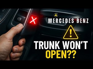 Mercedes Benz Driver Side Trunk Switch that is Defective । Wayne A. Robertson