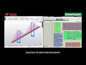 Tekla-Grasshopper Bridge