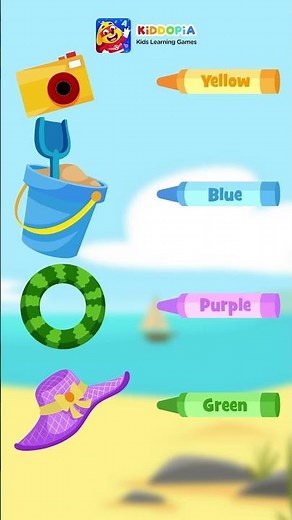 Learn Colors | Vocabulary For Kids | Kiddopia Games