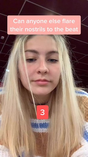 Can You Flare Your Nostrils to the Beat? Nose Flare Challenge