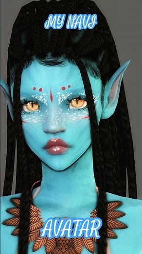 Create a Avatar #sims4cc #thesims4 #sims #sims4 #avatar #shorts #viral #sims4createasim #navi