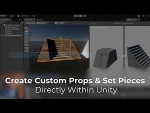 Create Custom Props & Set Pieces For Unity Virtual Production Using Probuilder