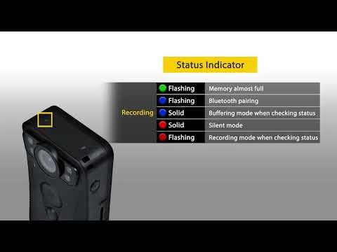 Transcend Body Camera I DrivePro Body 30 I Wi-Fi & Bluetooth