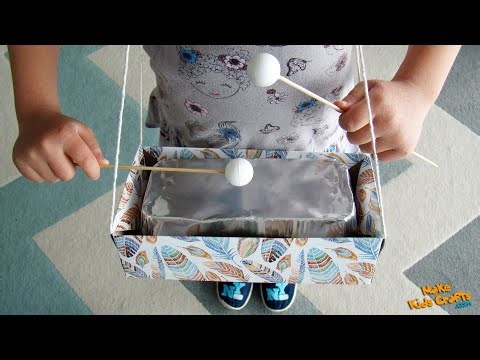 How to make a Drum? | DIY Drum Craft | Musical Instruments