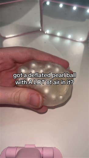 How to Fix a Deflated Pearl Ball Tutorial