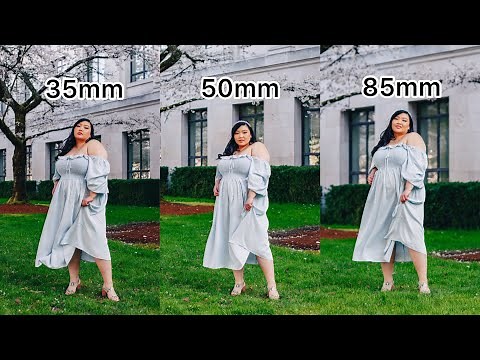 35mm vs 50mm vs 85mm Lens Comparison on Crop Sensor APS-C