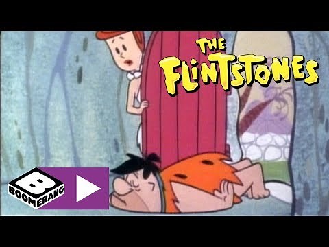The Flintstones | Fred Falls Flat On His Face | Boomerang UK 🇬🇧