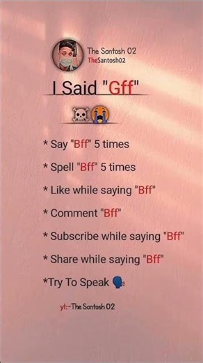 Only Smart People Can Say GFF Right! 🤯🔤#WordQuiz