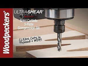 Ultra-Shear 3-Flute Compression Bits